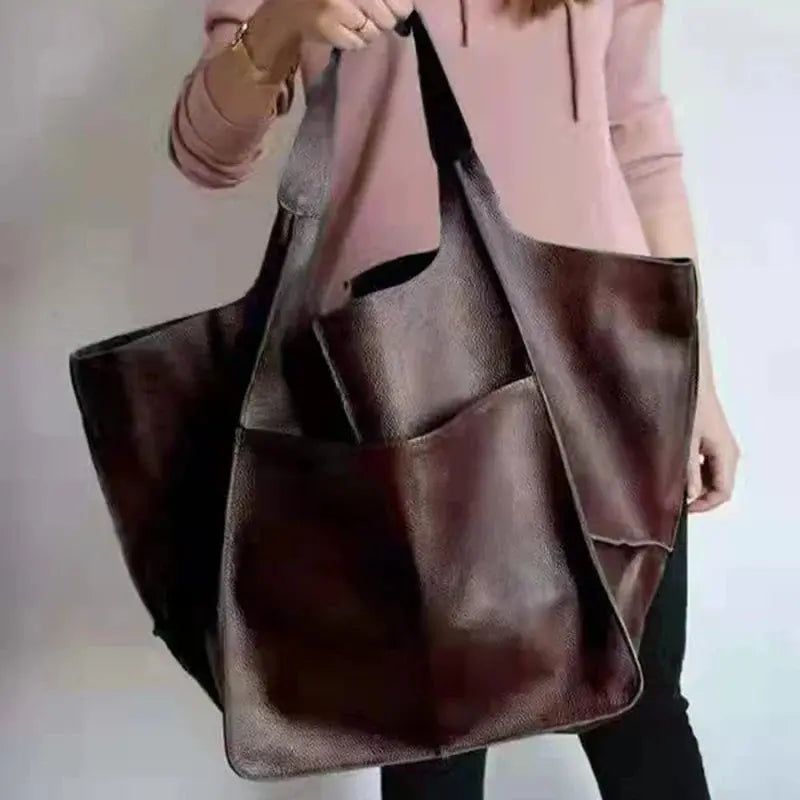 Falda de cuero vintage Magda ajastudeta kiusatus