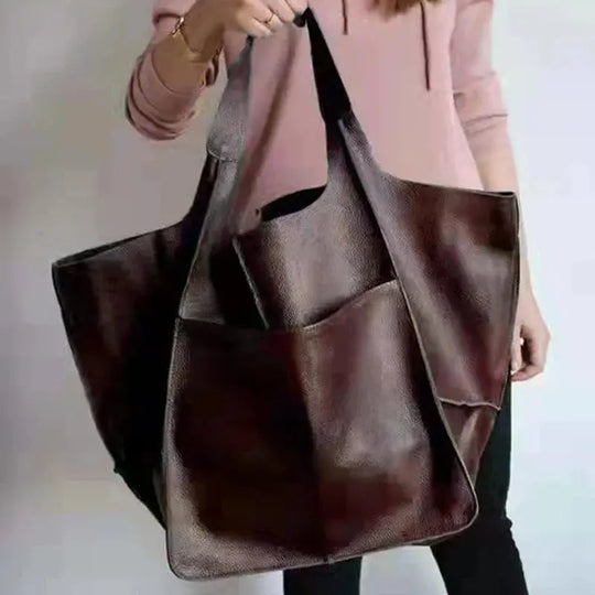 Falda de cuero vintage Magda ajastudeta kiusatus