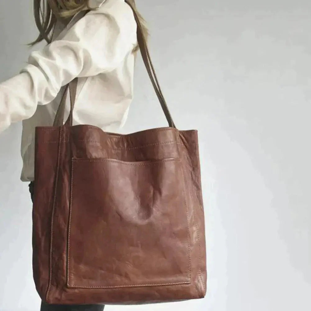 Estilo moderno de Annika | Bolso de piel elegante