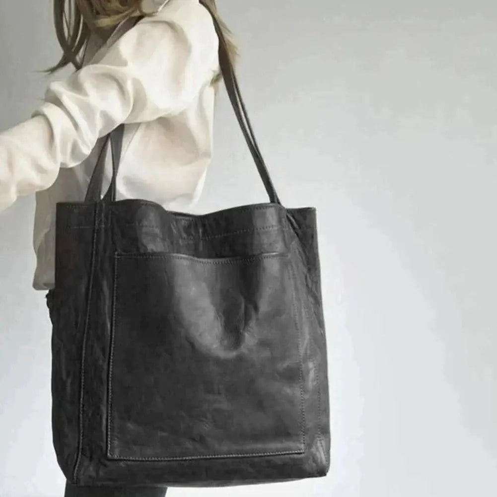 Estilo moderno de Annika | Bolso de piel elegante