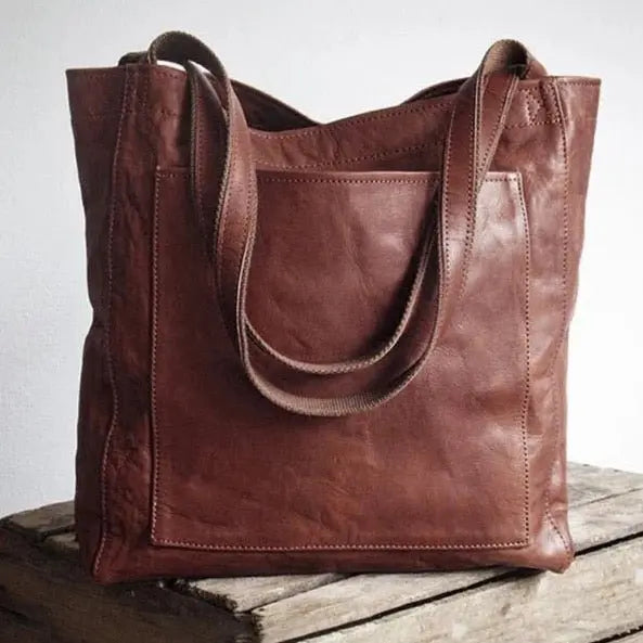 Estilo moderno de Annika | Bolso de piel elegante