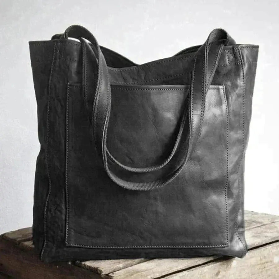 Estilo moderno de Annika | Bolso de piel elegante