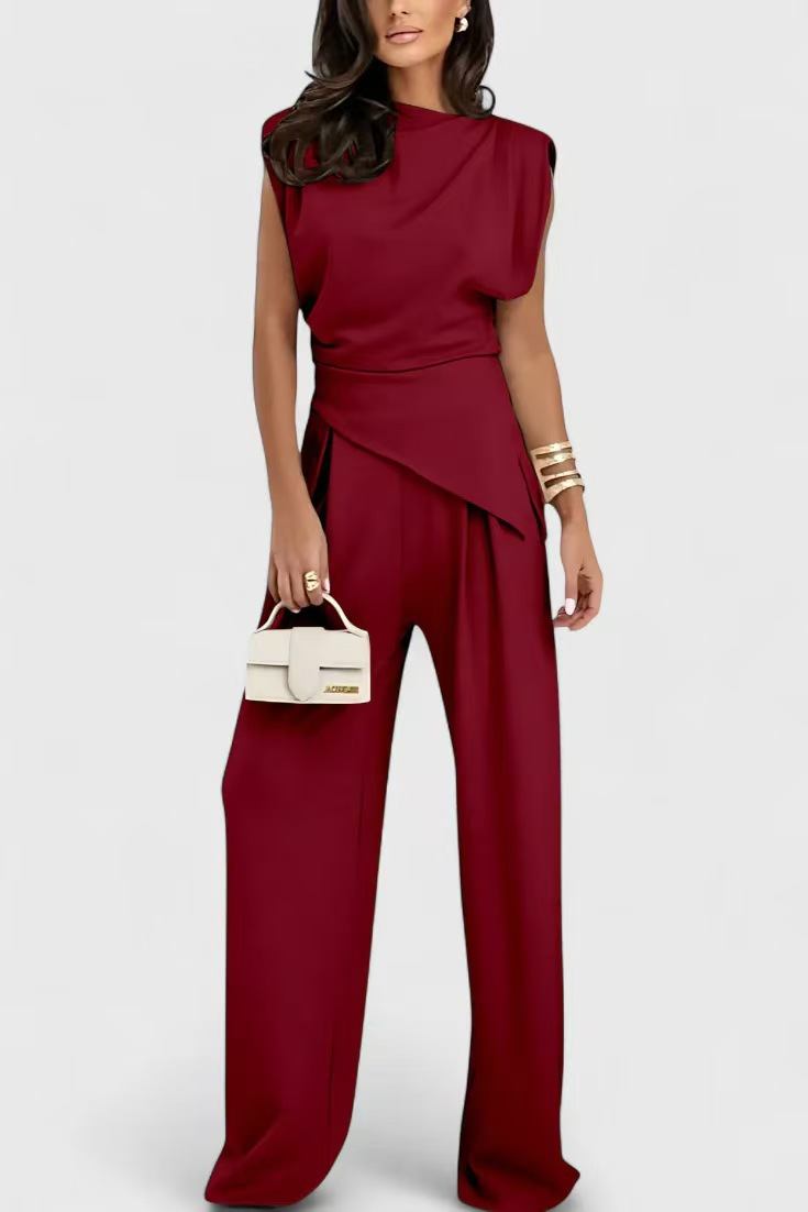 Junia - Elegante conjunto informal de dos piezas