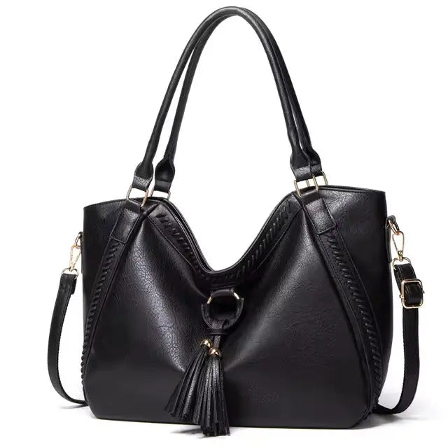 Elegante Sofistikering de Nellie | Bolso de cuero con asa
