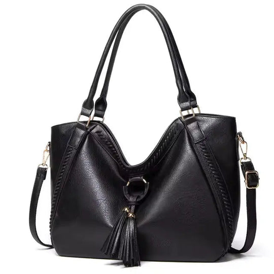 Elegante Sofistikering de Nellie | Bolso de cuero con asa