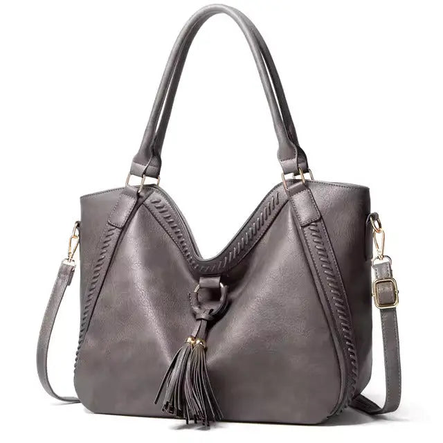 Elegante Sofistikering de Nellie | Bolso de cuero con asa