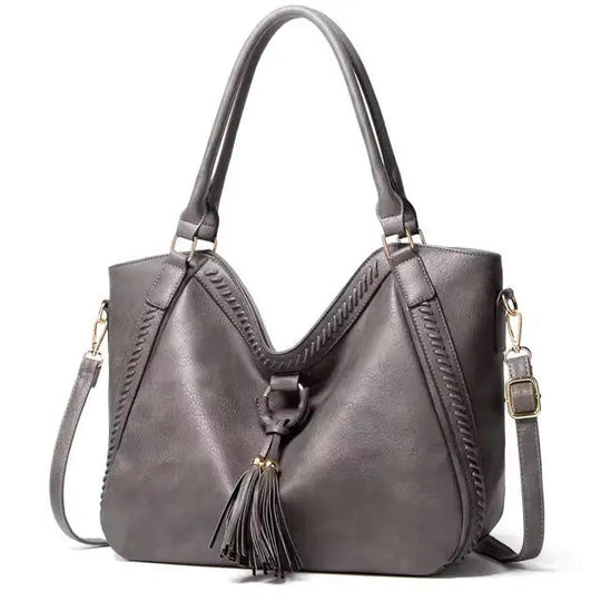Elegante Sofistikering de Nellie | Bolso de cuero con asa