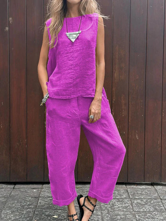 Vela - Elegante conjunto informal de dos piezas