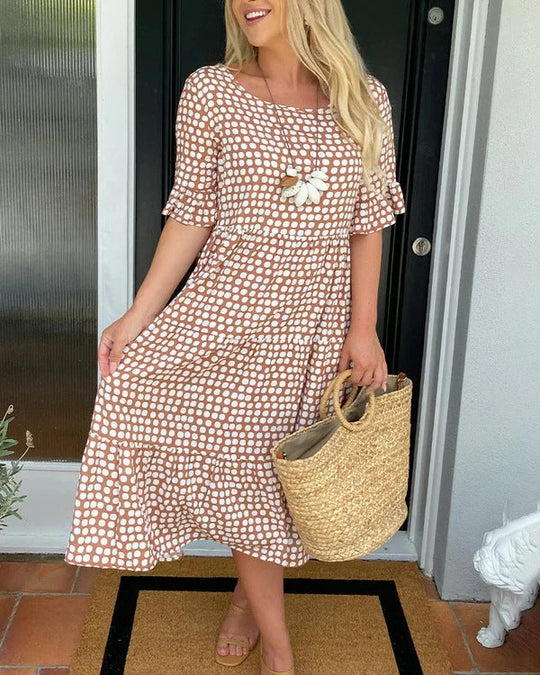 Loretta - Vestido midi elegante y casual