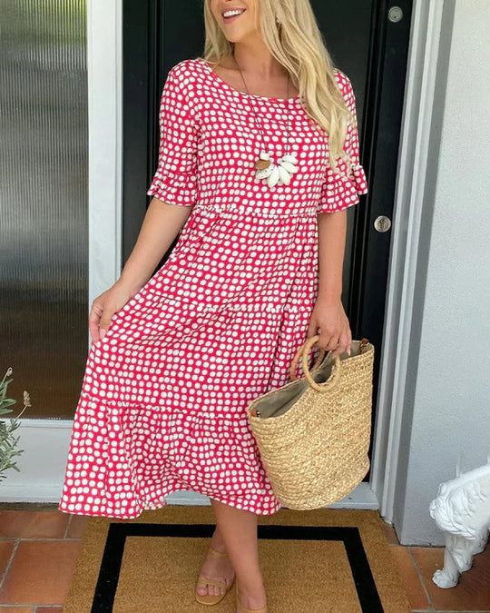 Loretta - Vestido midi elegante y casual
