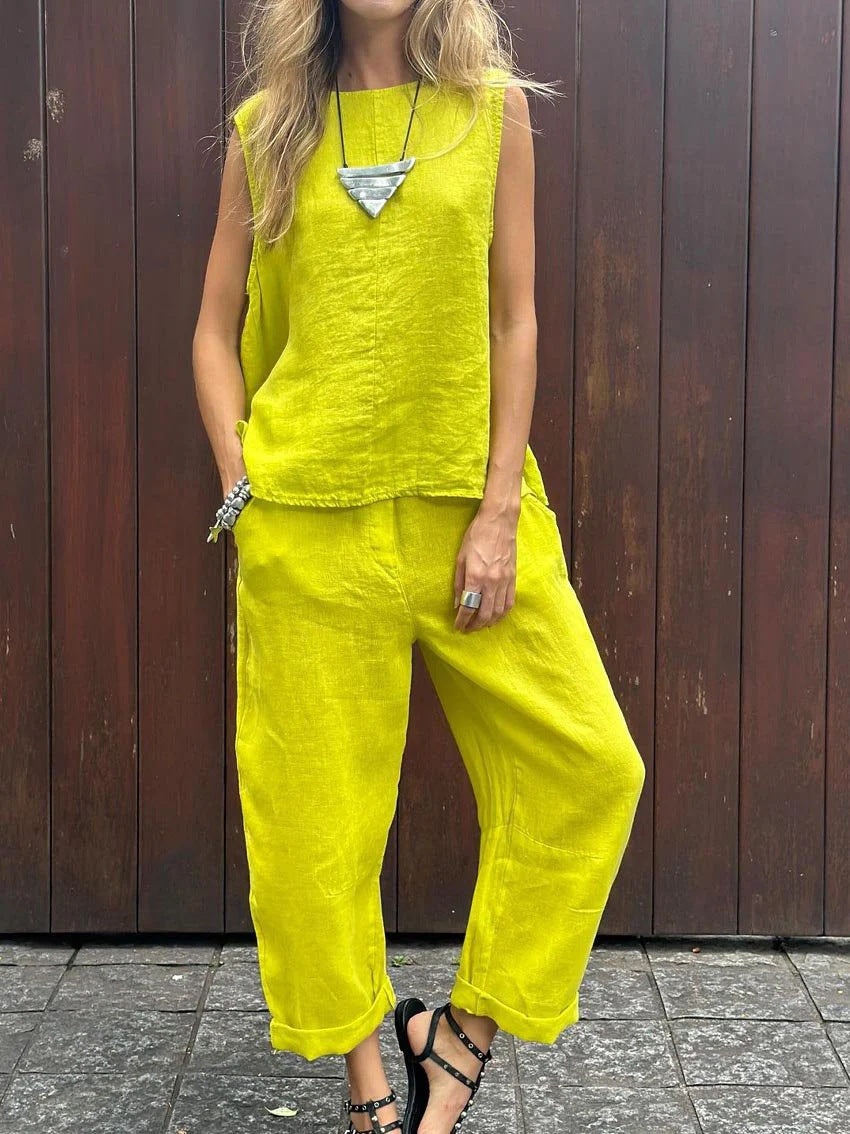 Vela - Elegante conjunto informal de dos piezas