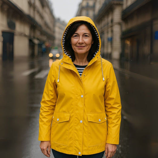 Kinsley - elegante chaqueta informal impermeable