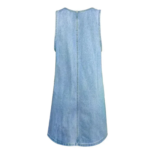 Trixie - Elegante vestido informal de mezclilla