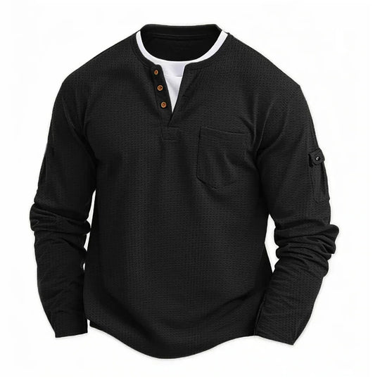 Luciano - Camisa elegante informal de manga larga
