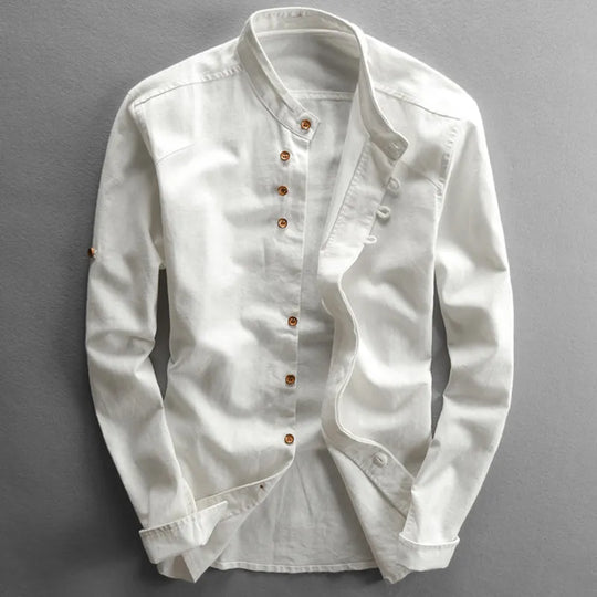 Arturo - Camisa mandarina elegante y casual