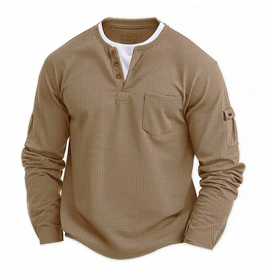 Luciano - Camisa elegante informal de manga larga