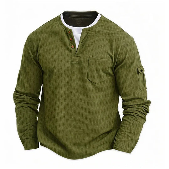 Luciano - Camisa elegante informal de manga larga