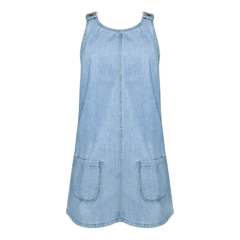 Trixie - Elegante vestido informal de mezclilla