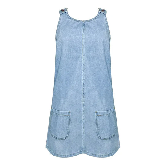 Trixie - Elegante vestido informal de mezclilla