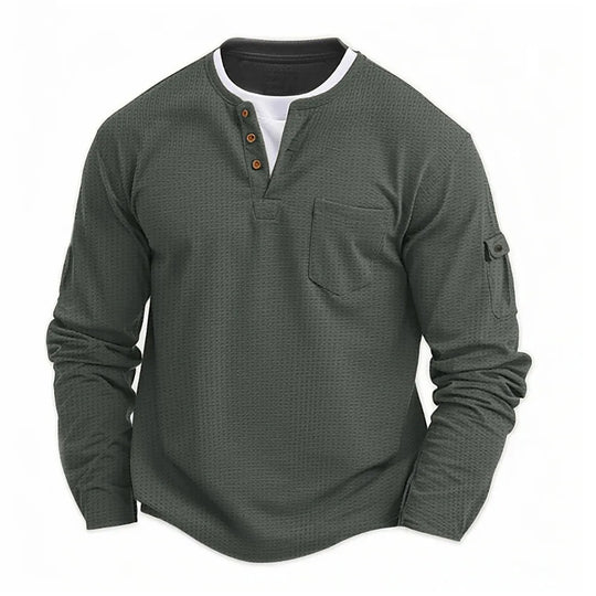 Luciano - Camisa elegante informal de manga larga