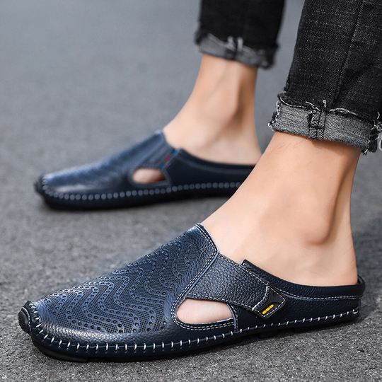 Gilbert - Sandalias de cuero italiano
