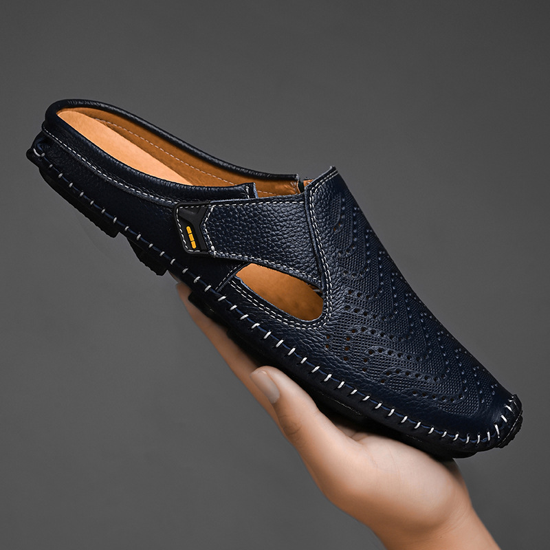 Gilbert - Sandalias de cuero italiano