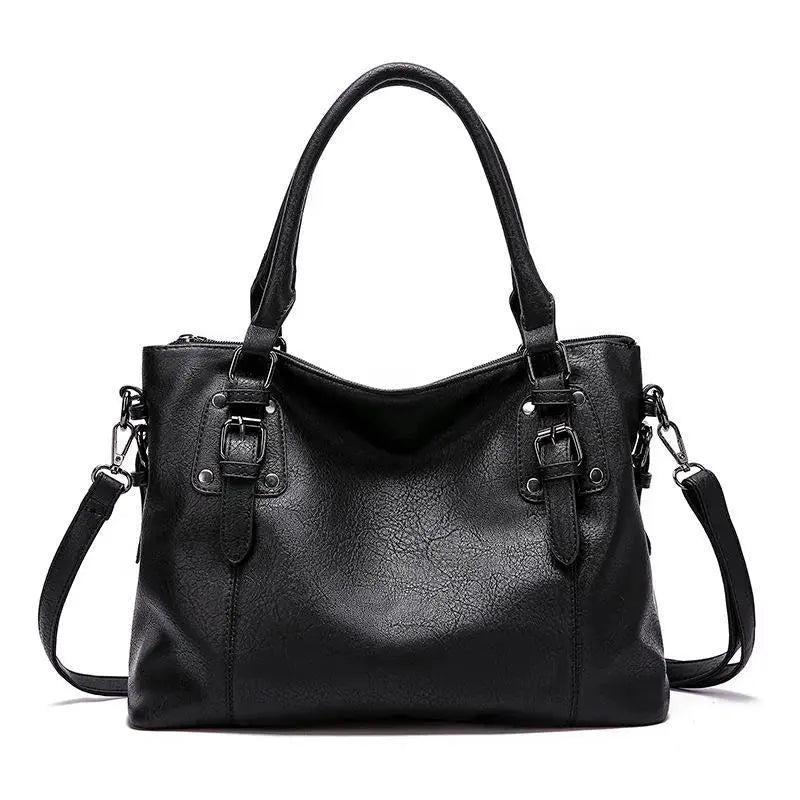 Monica's Graciösa Fägring | Elegante Bolso de Cuero para Hombro