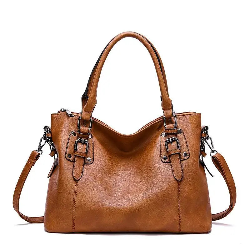 Monica's Graciösa Fägring | Elegante Bolso de Cuero para Hombro