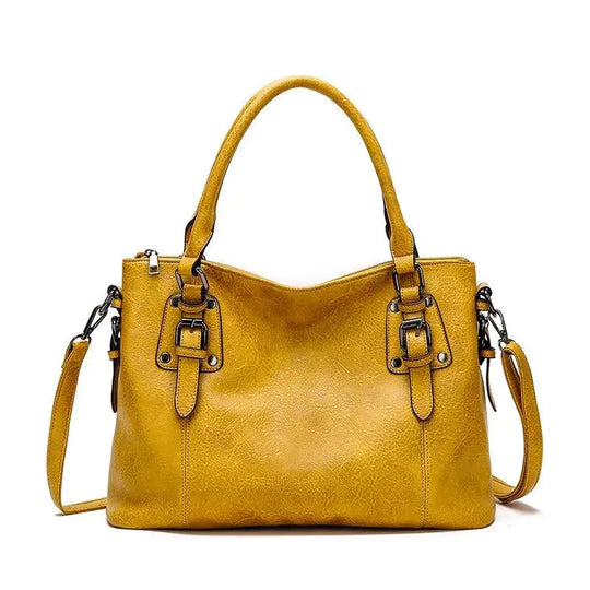 Monica's Graciösa Fägring | Elegante Bolso de Cuero para Hombro