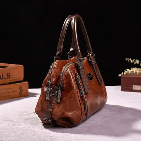 Agneta Luxe Statement | Cartera de piel sintética