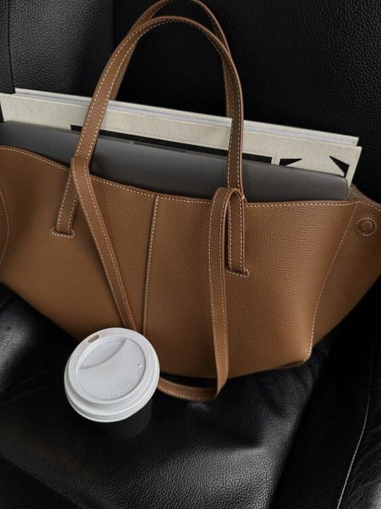 Teresa – Bolso tote con asas curvas