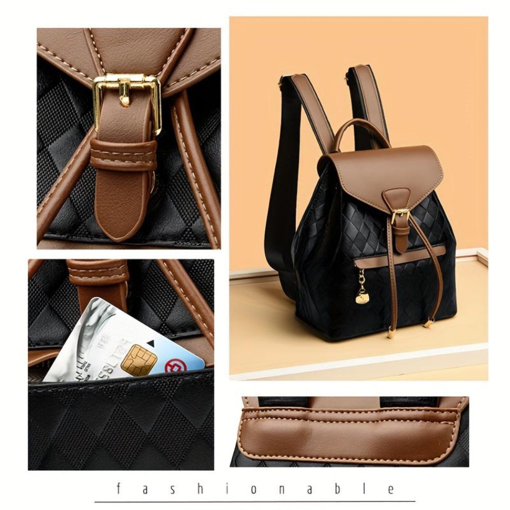 Mochila vintage Åsa con cremallera