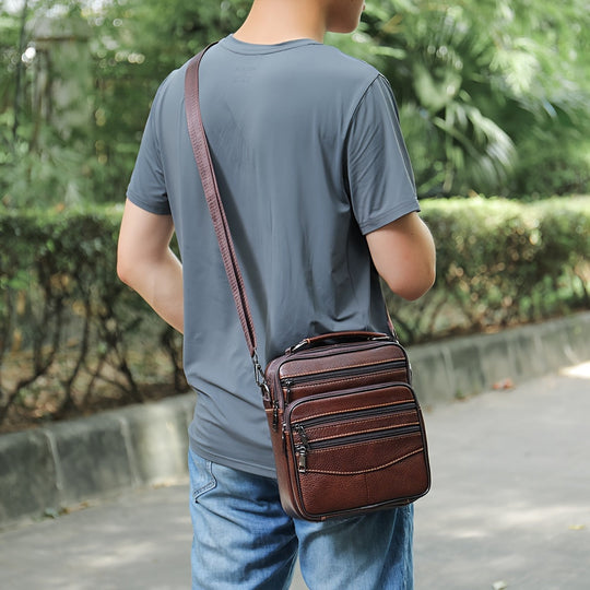Bolso de Hombro Retro Klara de Cuero