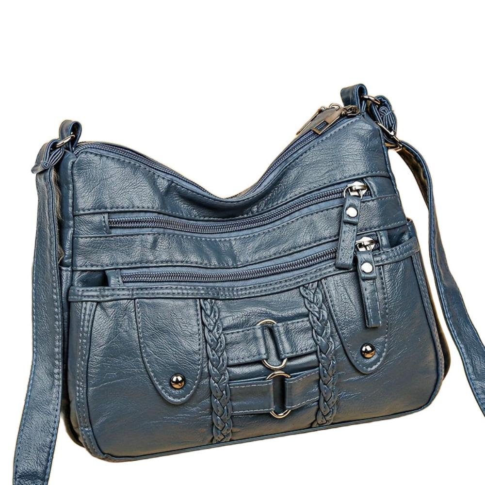 Bolso de hombro decorado con María nitaritega | Bolso de hombro a prueba de robos