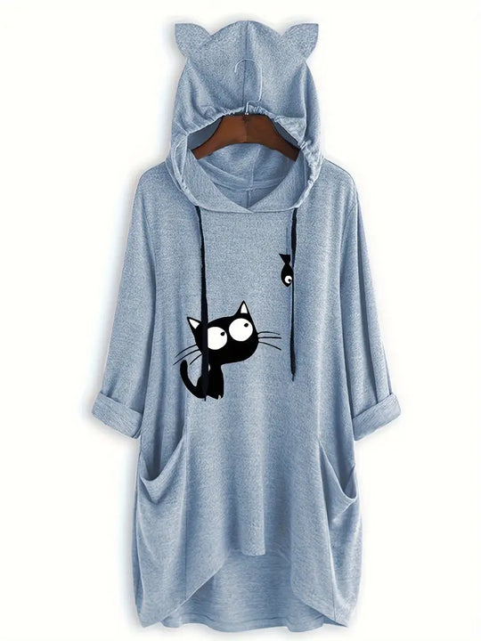 Elidi - Sudadera con capucha elegante y casual