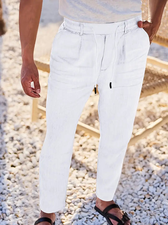Daxon - Pantalones casuales elegantes