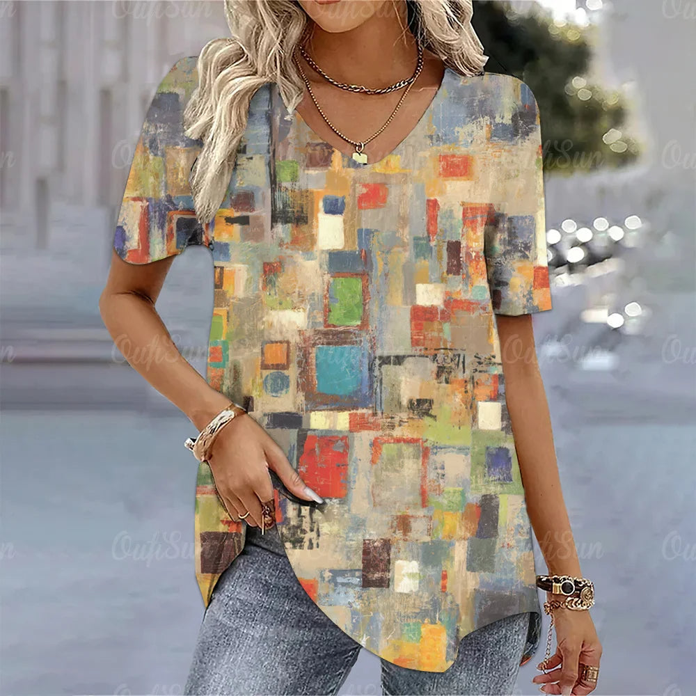 Abrielle - Blusa elegante informal
