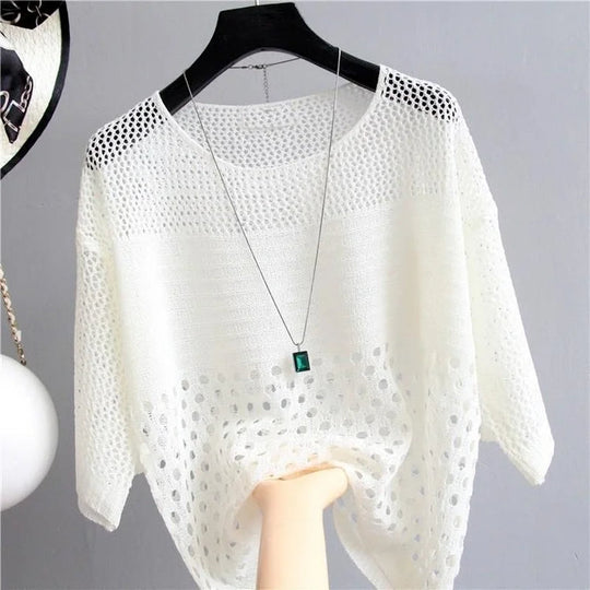 Kambria - Blusa elegante y casual de punto
