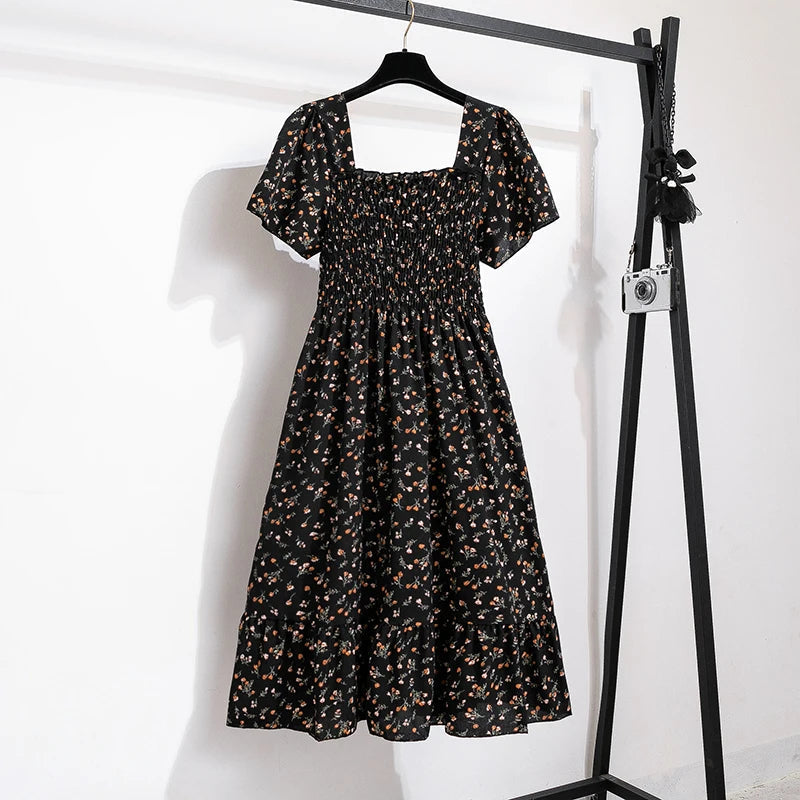Michaela - Vestido floral elegante y casual