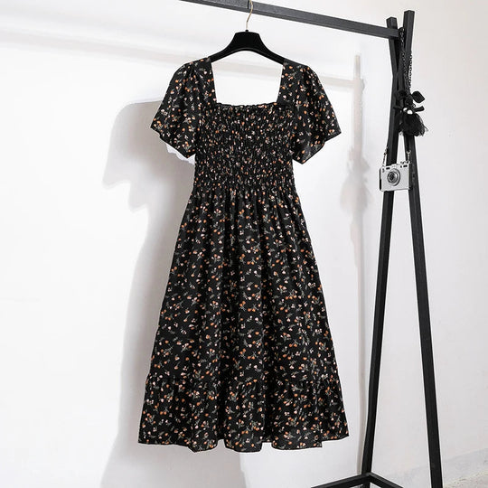 Michaela - Vestido floral elegante y casual