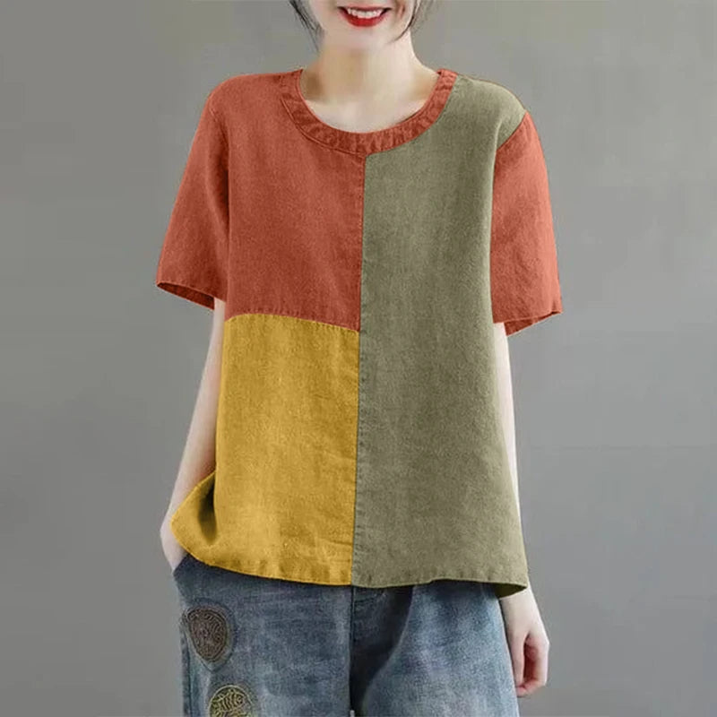 Mahalia - Blusa elegante informal