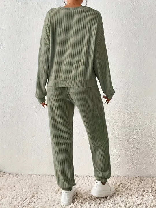 Kara - Elegante conjunto informal de dos piezas