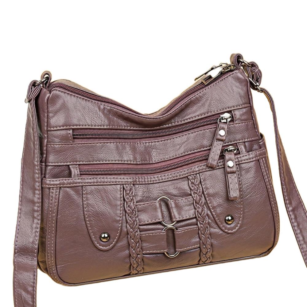 Bolso de hombro decorado con María nitaritega | Bolso de hombro a prueba de robos