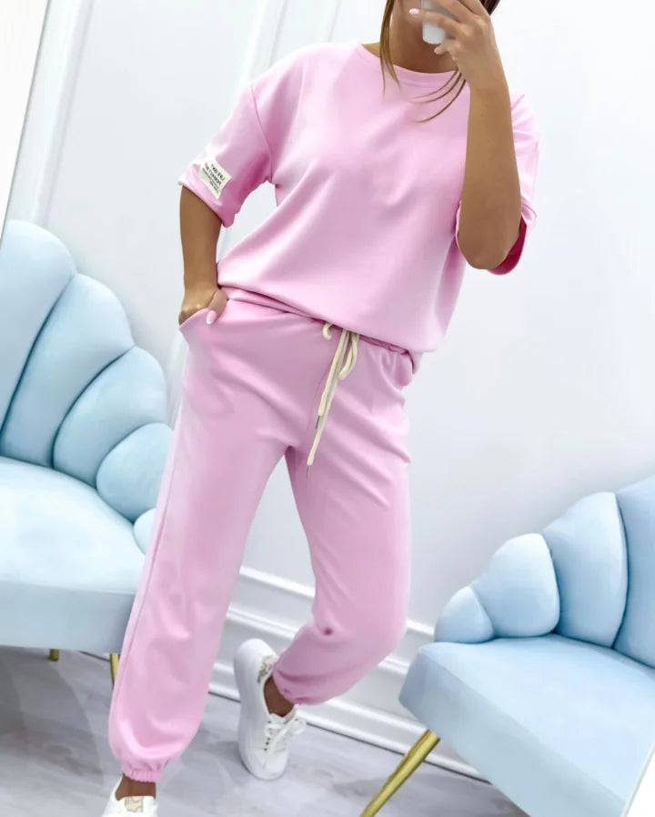 Elliora - Elegante conjunto informal de dos piezas