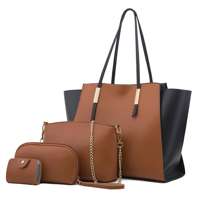 set de 4 bolsas de cuaderno de lujo