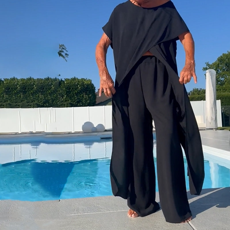 Bernice - elegante conjunto informal de dos piezas