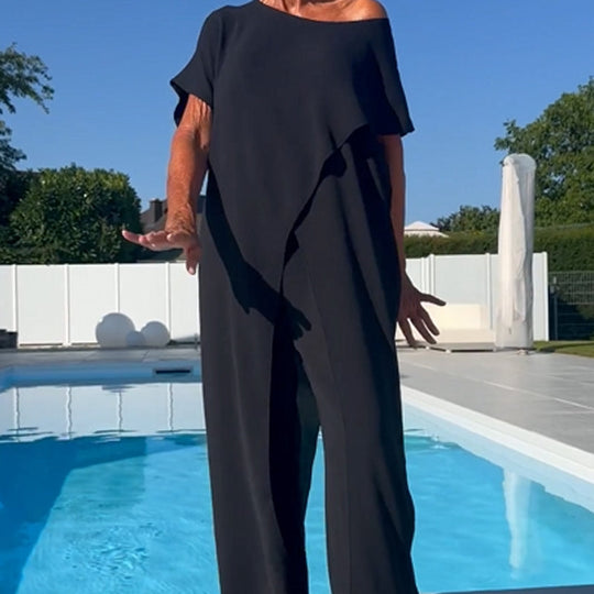 Bernice - elegante conjunto informal de dos piezas
